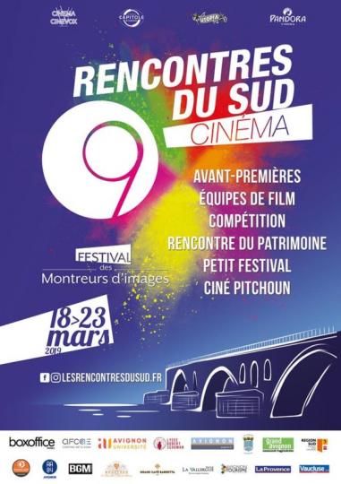 affiche 9 rencontres du Sud du 18 au 23 mars 2019 