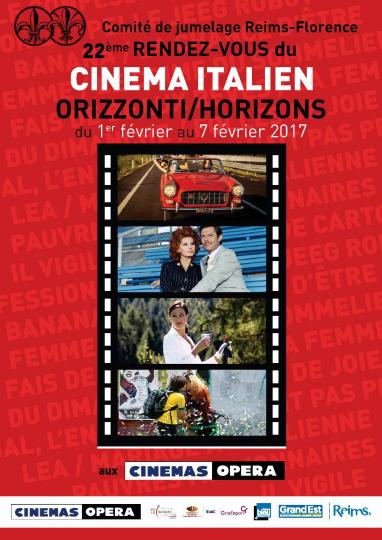 affiche 22e rendez-vous du cinéma italien 