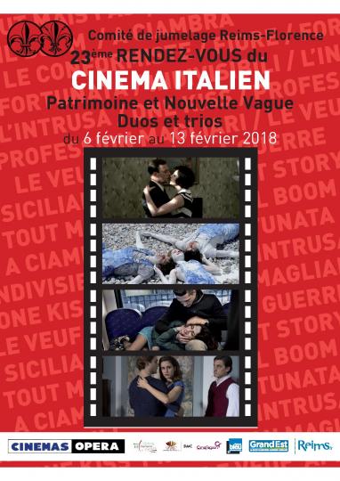 affiche 23ème Rendez-vous du cinéma italien