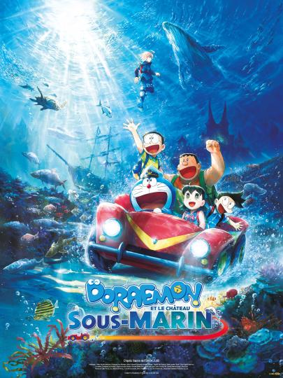 affiche Doraemon et le château sous-marin