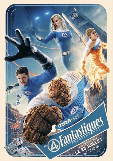 affiche Quatre Fantastiques Premier Pas