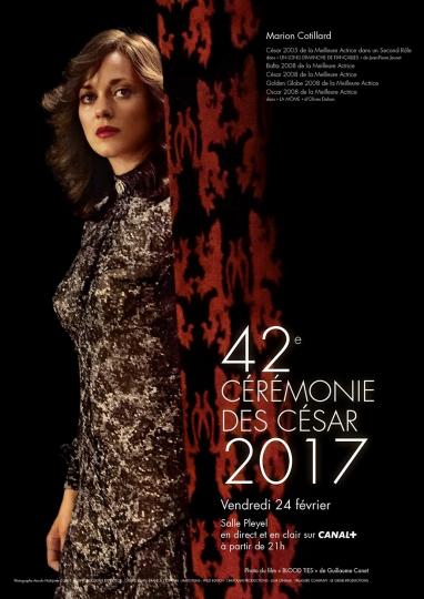 affiche Palmarès des César 2017 