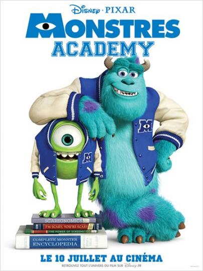 affiche Monstres Academy