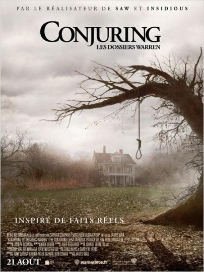 affiche Conjuring : Les dossiers Warren (- 12 ans)