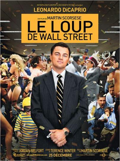 affiche Le loup de Wall Street