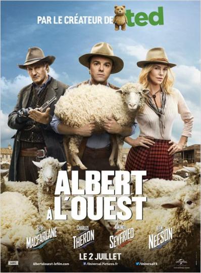 affiche Albert à l'ouest