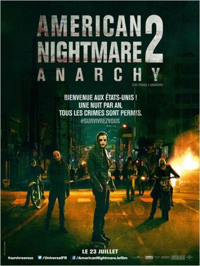 affiche American Nightmare 2  Anarchy