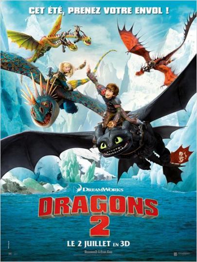 affiche Dragons 2