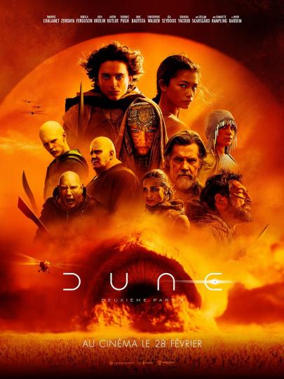 affiche Dune, deuxième partie
