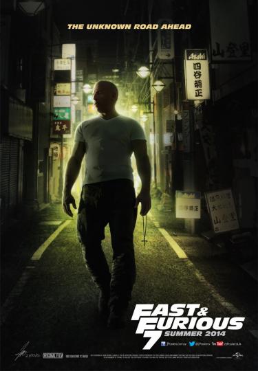 affiche Fast & Furious 7
