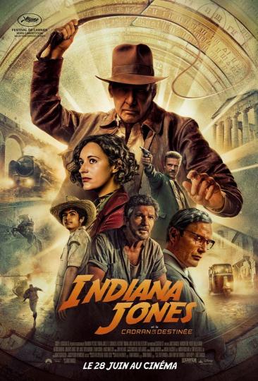 affiche Indiana Jones et le Cadran de la Destinée