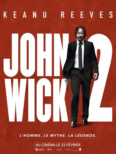 affiche John Wick 2