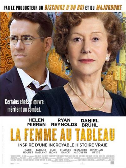 affiche La femme au tableau