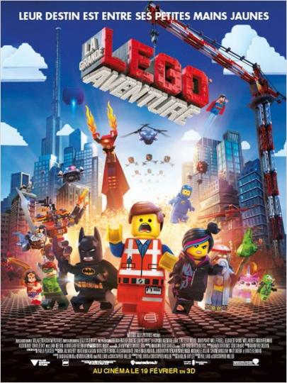 affiche La grande aventure Lego