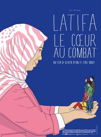 affiche Latifa le cœur au combat