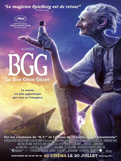 affiche Le BGG – Le Bon Gros Géant
