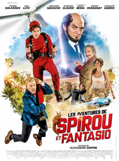 affiche Les Aventures de Spirou et Fantasio