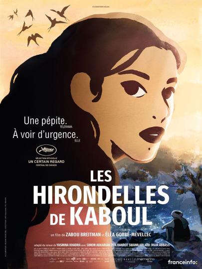 affiche Les Hirondelles de Kaboul