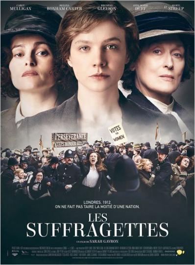 affiche Les Suffragettes
