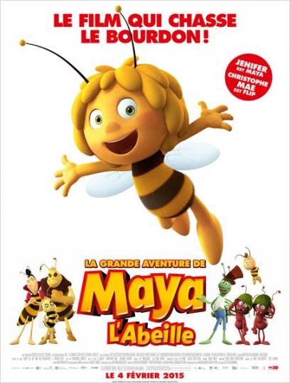 affiche La grande aventure de Maya l’abeille