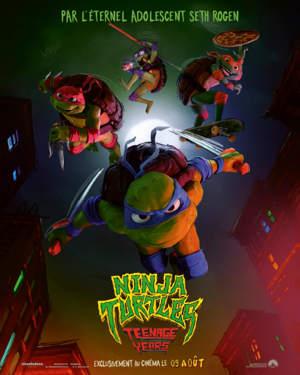 affiche Ninja Turtles Teenage Years