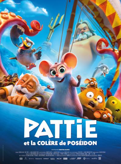 affiche Pattie et la colère de Poséidon