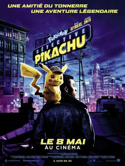 affiche Pokémon Détective Pikachu