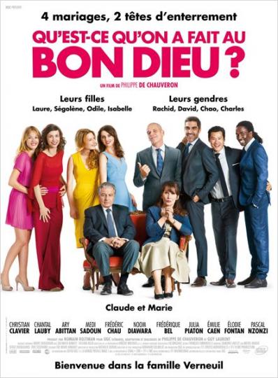 affiche Qu'est-ce qu'on a fait au bon dieu ? 