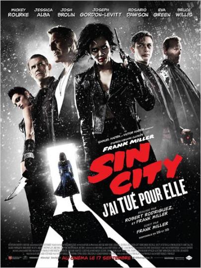 affiche Sin City : j’ai tué pour elle