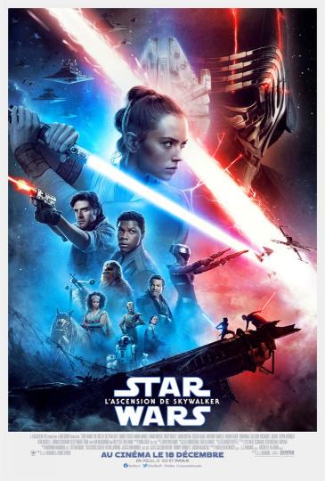 affiche Star Wars L'Ascension de Skywalker