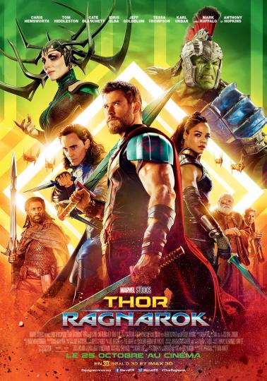 affiche Thor : Ragnarok 