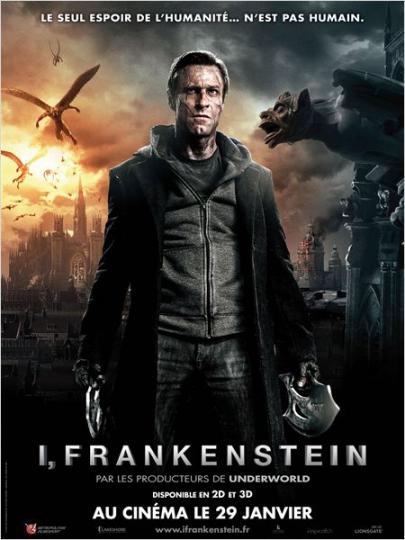 affiche I Frankenstein 3D