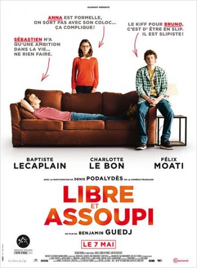 affiche Libre et assoupi