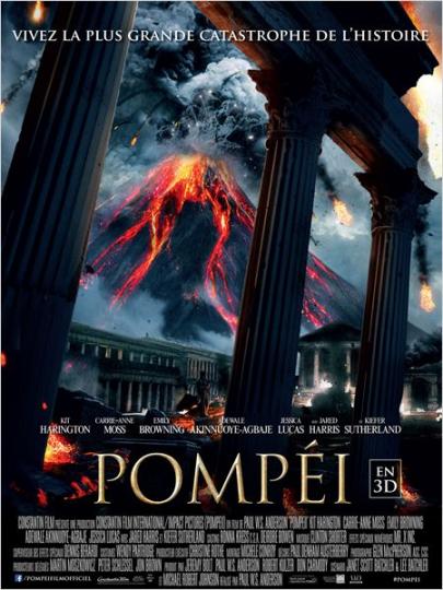 affiche Pompéi