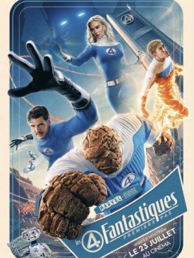 affiche du film Quatre Fantastiques Premier Pas