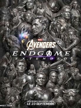 affiche du film Advenger Endgames Estended