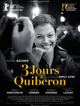 affiche du film 3 jours à Quiberon
