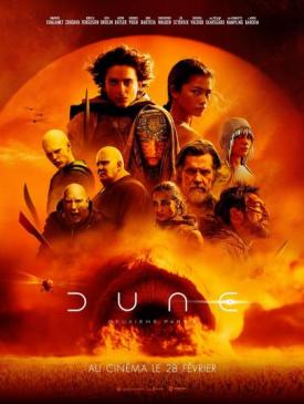 affiche du film Dune, deuxième partie