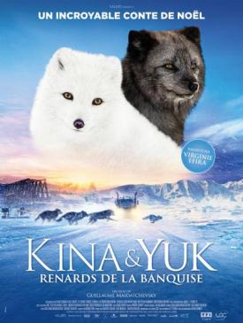 affiche du film Kina et Yuk - Renards de la banquise
