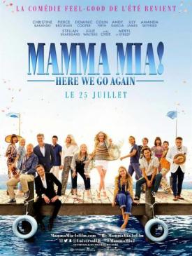 affiche du film Mamma Mia ! Here we go  again
