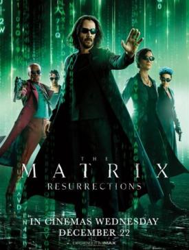 affiche du film Matrix Résurrections
