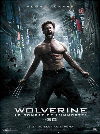 affiche Wolverine le combat de l’immortel