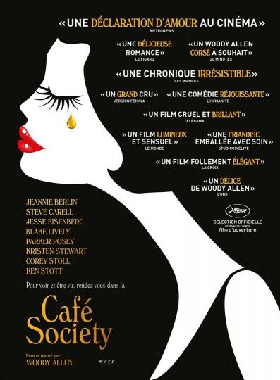 affiche Café Society 