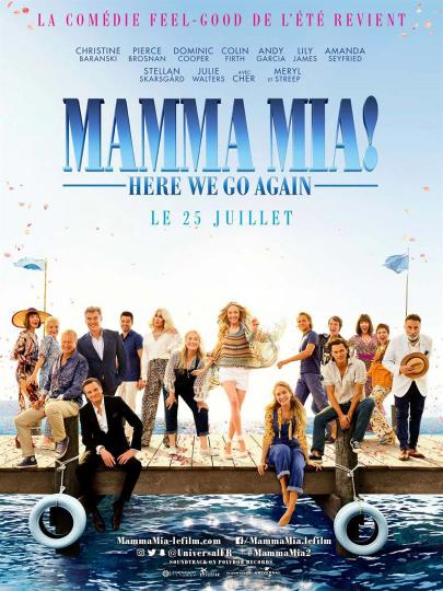 affiche Mamma Mia ! Here we go  again