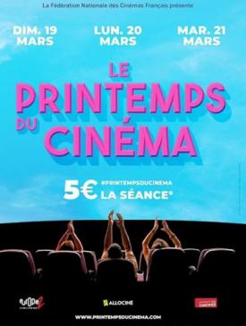 affiche du film Printemps du Cinéma 2023