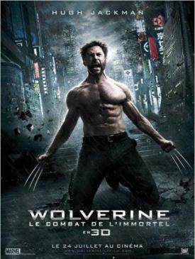 affiche du film Wolverine le combat de l’immortel
