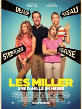 affiche du film Les Miller, une famille en herbe