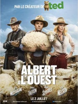 affiche du film Albert à l'ouest