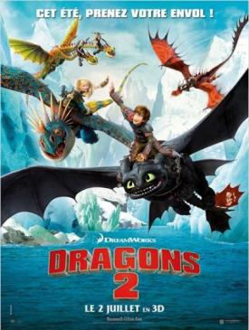 affiche du film Dragons 2