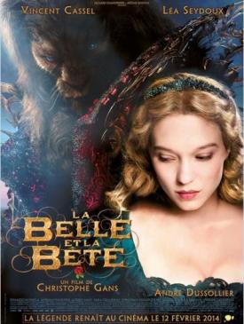 affiche du film La belle et la bête 